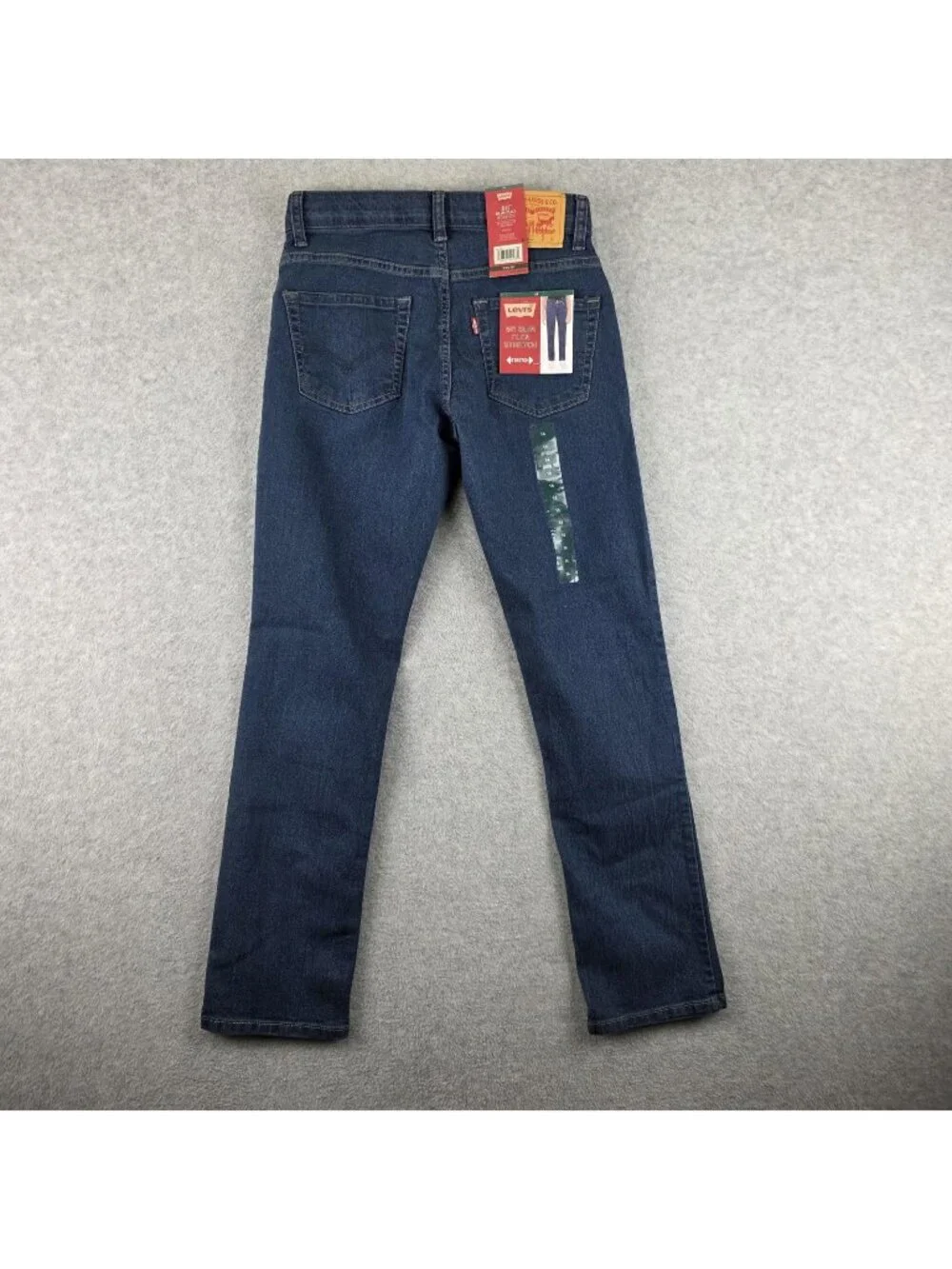 Levis 511 Slim Fit Jeans Boys 14 Blue Stretch Denim Adjustable Waist NWT
